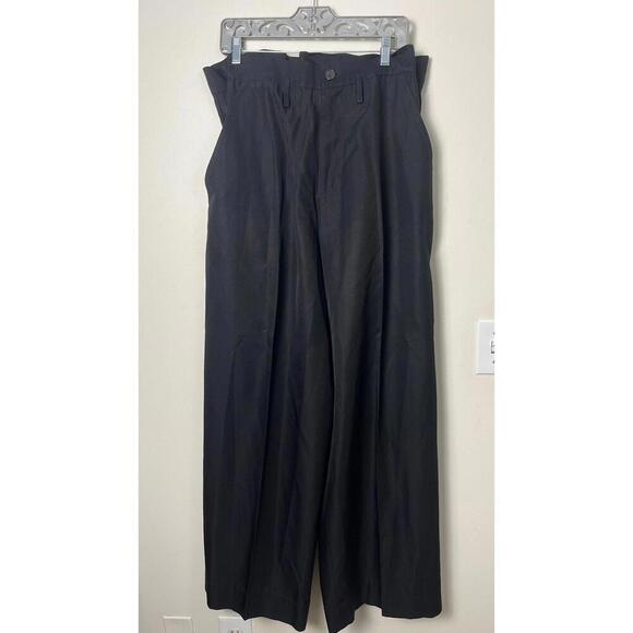 MARGIELA WHITE LABEL WIDE LEG PAPER BAG WAIST PANTS - Picture 1 of 14